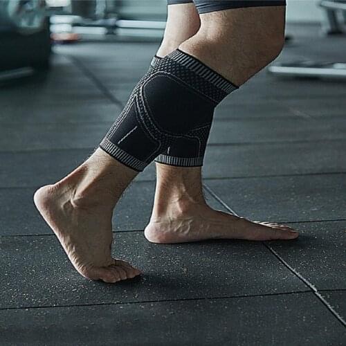 Compression Running Football Soccer Calf Sleeve Sports Cycling Legwarmers Shin Guard Safety Men Women Leg Warmers Support Socks