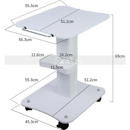 Hot Sales! Trolley Stand for Cavitation RF Beauty Slim Machine Metal Iron Beauty Trolley Spa Salon Hairdresser Rolling Cart