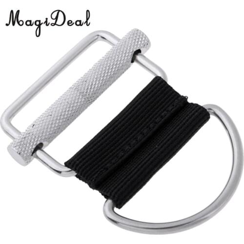 MagiDeal Technical Scuba Diving Standard Weight Belt Buckle with D Ring Accessories