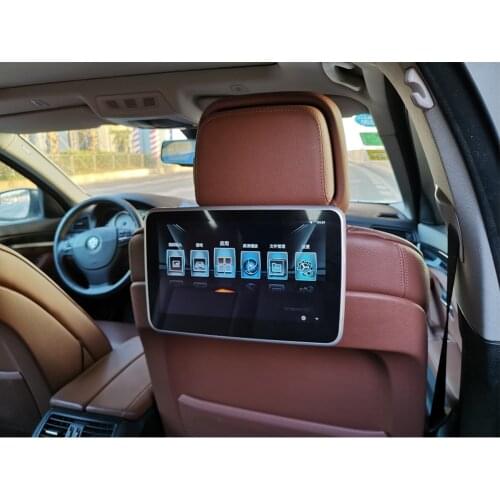 ONKAR 2 Pcs Android 9.0 Car Headrest Monitor With 10.1 Inch Screen RAM 2GB ROM 16GB SD/USB/Mp5/Bluetooth/4k
