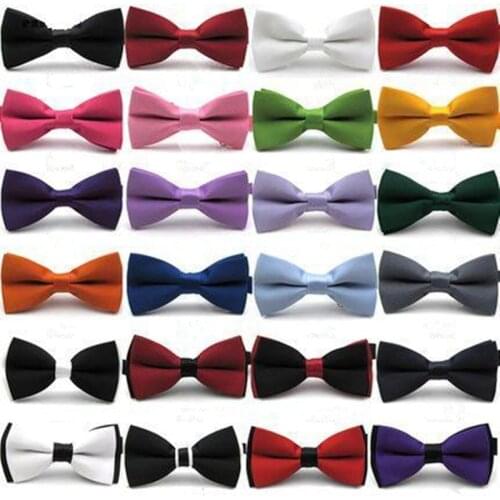NEW Macarons Solid Color Men Bow Tie Super Soft Suede Classic Shirts Bowtie Bowknot Adult Child Butterfly Cravats For Wedding