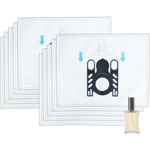 Vacuum Cleaner Dust Bag Compatible Brand Model Backhoe BKS 2940 Vacuum Cleaner Bag (10 Pieces) HT-TT0042-10-7