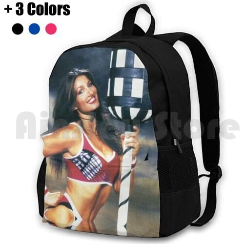 Retro Gladiators Jet With Pugil Sticks Outdoor Hiking Backpack Riding Climbing Sports Bag Game Show Sports Itv Ulrika Jonson