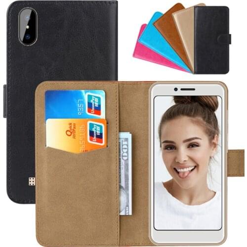 Luxury Wallet Case For INOI 3/3 Lite PU Leather Retro Flip Cover Magnetic Fashion Cases Strap