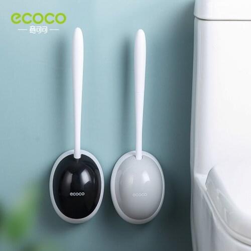 Toilet Brush Without Dead Corners Household Washing Toilet Silicone Brush Shelf Wall-mounted Toilet Toilet Cleaning Brush