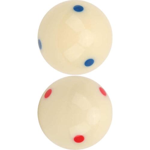 57.2mm Dot-Spot Cue Ball Resin Material Durable Standard Training Cue Ball Practice Cue Ball Replacement Billiard Accessories
