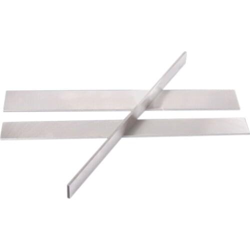2x20x200 2*25*200 2x30x200 2*40*200 2x50x200 2*60*200 Thick 2mm Long 200mm High-Speed Steel Lathe Turning Tool White Steel Knife