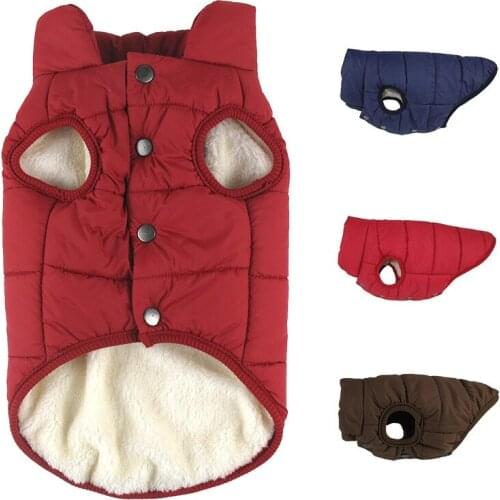 Winter Pet Coat Clothes for Dogs Winter Clothing Warm Dog Clothes for Small Dogs Big Dog Coat Winter Clothes chihuahua