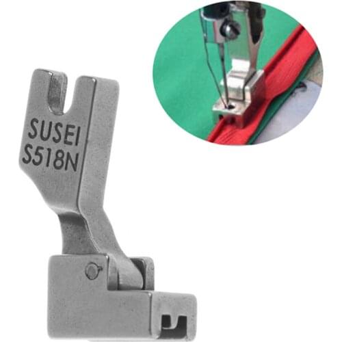 1Pcs Zipper Walking Foot for Industrial New Silver Presser Foot Sewing Machine Parts & Accessories