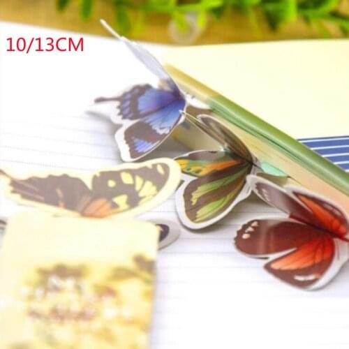1pc Butterfly Bookmarks For Books Cute Kawaii 3D Bookmark Office School Stationery Teachers Gifts Friends Gift Book Accessories