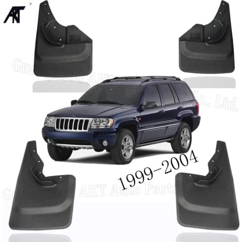 Mud Flaps for Jeep Grand Cherokee 1999-2004 Laredo Edition only Splash Guards Mud Guards Fender with Screws Mudguard