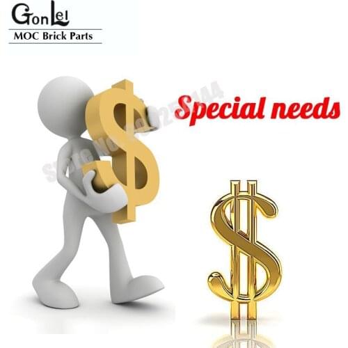 Extra Fee/ MOC Technical Brick Parts/ PDF Instructions offer/ Classic customization/ Special needs Building Blocks DIY Toys