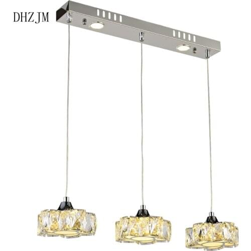 Crystal pendant chandelier lighting best chandeliers fordining room LED Lighting ceiling Lamp fixture home light free shipping