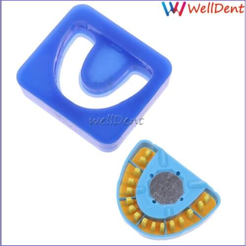 2pcs Dental Lab Adhesive Type Mold Base Full Arch Plates Model Former Sub Templat Dental Materials Dentist tools Instrument