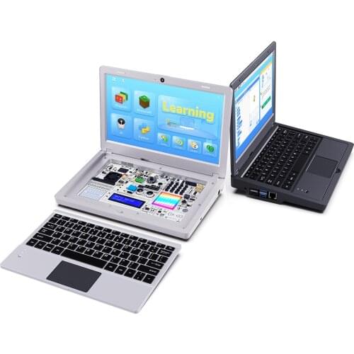 Elecrow CrowPi2 Deluxe Kit 11.6 Inch 1920*1080 IPS Screen Raspberry Pi LCD Display DIY Programming Learning Platform Laptop