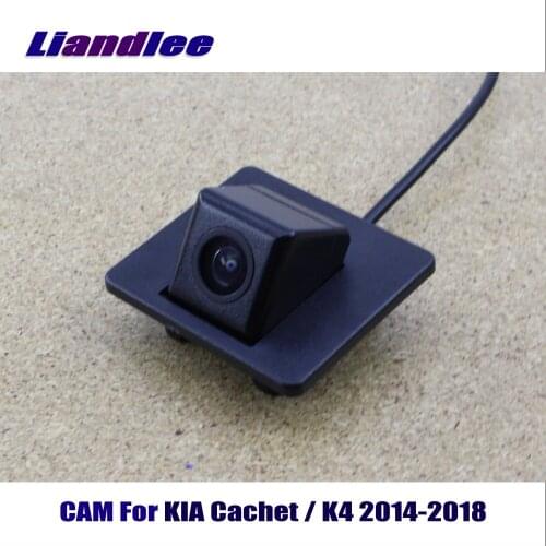 Liandlee CAM Car Reverse Reversing Parking Camera For KIA Cachet / K4 2014-2018 / Rearview Backup Camera HD CCD Night Vision