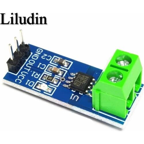 Lulidin Hall Current Sensor Module ACS712 module 5A 20A 30A Hall Current Sensor Module 5A/20A/30A ACS712