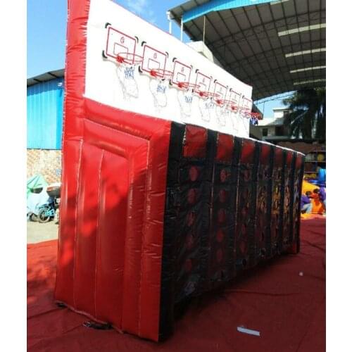 Inflatable connect four basketball games inflatable basket games