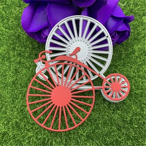 Single sports bike hand-embossed DIY album scrapbook greeting card decoration metal cutting mold