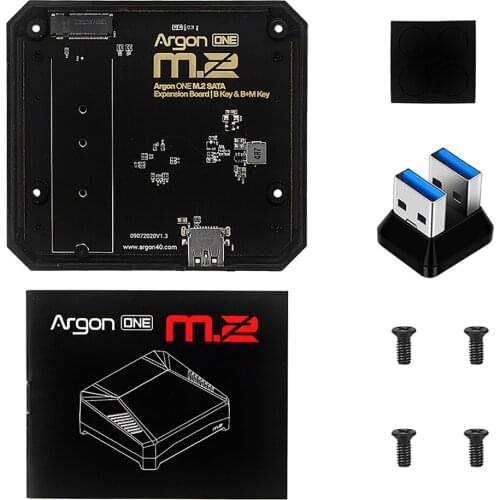 Expansion Board USB3.0 to SATA SSD Adapter Base for Raspberry Pi 4B Argon ONE M.2