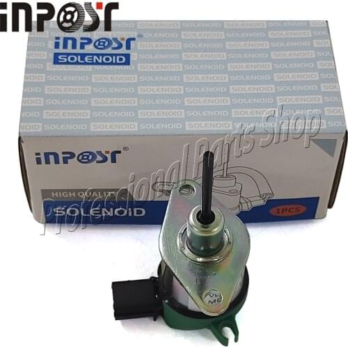 Fuel Shutdown Solenoid 1A084-60012 for Kubota V2203 V2003 V2403 V3307 12V
