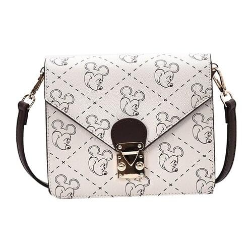 Disney lady Bucket bag Mickey mouse shoulder bag women canves handbag girl messenger bag lady fashion shopping bag