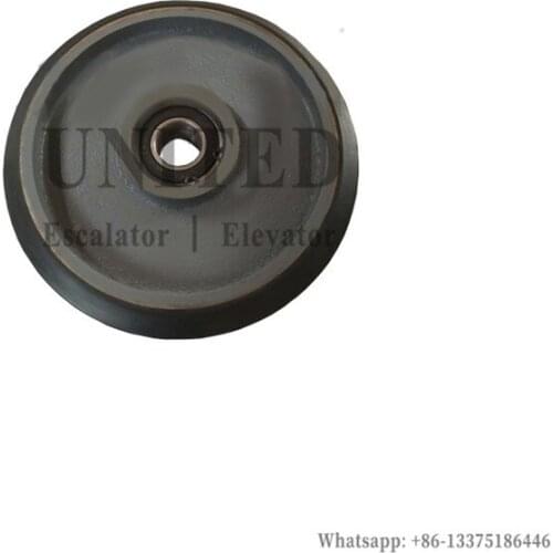 10pcs Elevator Guide Shoe Roller OD160mm W30mm Bearing 6004