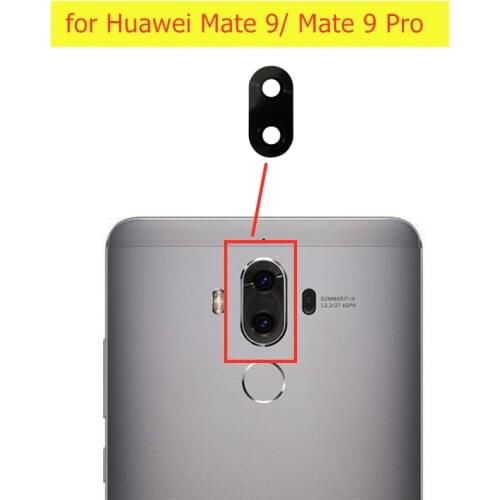 2pcs/lot for Huawei mate 9 Back Camera Glass Lens Main Rear Camera Lens with Glue for Huawei mate 9 pro Repair Spare Parts