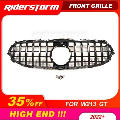 New Arrival 2021+ Front Bumper Mesh Gt R For Mercedez E Class W213 Executive Edition Model W213 Gt Grille E350 L