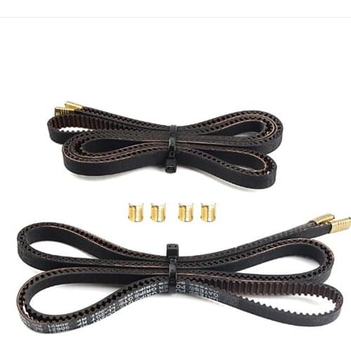 For CR-10/CR-10S Creality 3D Printer Parts Open Timing Rubber 2GT Timing X Axis 925x6mm Y Axis 1020x6mm Belt