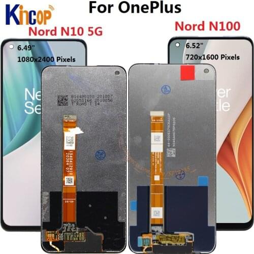 For ONEPLUS NORD N10 5G / NORD N100 LCD Display With Touch Screen Digitizer Assembly BE2013 BE2029 Perfect Repair