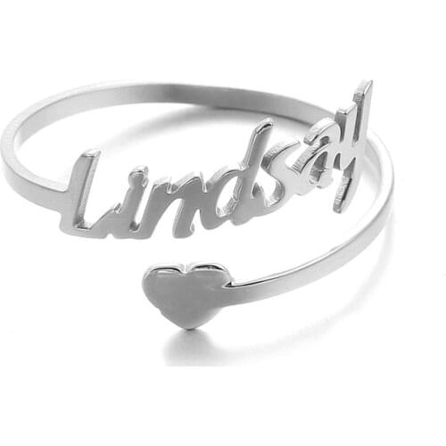 Custom name ring