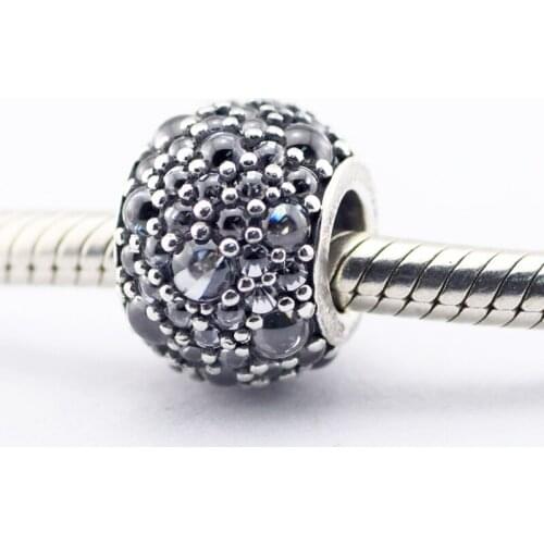 Fits Pandora Bracelet Charms 925 Sterling Silver Shimmering Droplets Beads trinket Jewelry for Women DIY Making kralen berloques