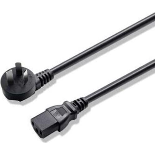 2pcs Display Printers Projectors Mainframe Electric Rice Cookers Kettle Computer Power Cords Three - hole Plugs