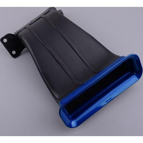 Blue Car Front Turbo Air Intake Mouth Snorkel Tuyere Red Lip Fit For Ford Focus MK3.5 Hatchback Sedan 2015 2016 2017 2018