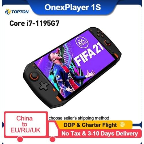 ONEXPLAYER 8.4 Inch Game Console Pocket Computer PC Gaming Laptop i7-1195g7 16G RAM 1TB SSD IPS Touch Screen Windows 10 Notebook
