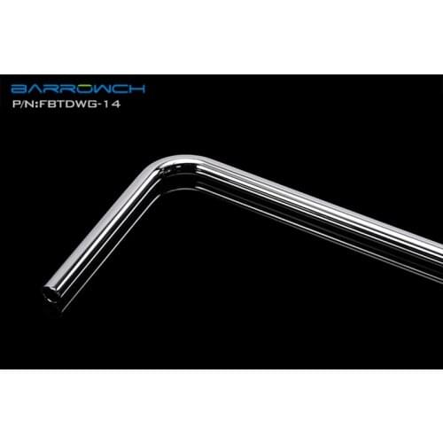 Barrow FBTSWG-14 FBTDWG-14 FBTSWG-16 FBTDWG-16 Metal Rigid Tube,Single/Double 90 degree prebending chrome-plated copper 14/16 mm