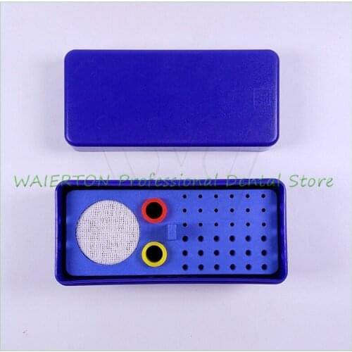 72-Holes Endo Box For Bur Reamer Gutta Percha Points Dental Sterilize
