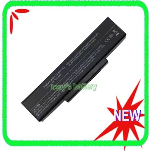 7800mAh Battery For ASUS K73 K73E K73SV N71 N71J N71JA N71JQ N71V N71VG N73 N73F N73G N73J N73JF N73JG N73JN N73JQ N73Q N73S