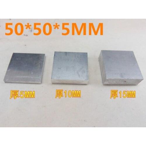 Free Ship 50*50*5mm Aluminum Radiator/Aluminum Radiator Panels for Thermoelectric Cooler Guide Cold Plate Cooler Heating Panel