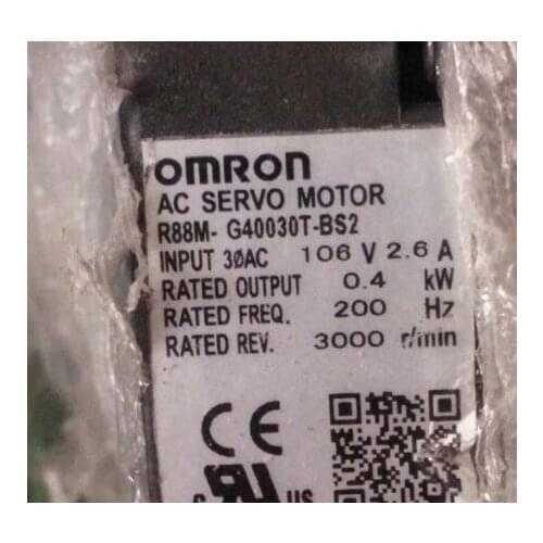 USED 100% TESTED AC SERVO MOTOR R88M-G40030T-BS2 *100% REAL STOCK,Please contact us for real photo