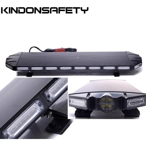 160cm long Free shipping! 1W LED Warning Lightbar strobe light bar, 12V or 24V, 160cm/63inch, linear LED, black aluminum housing