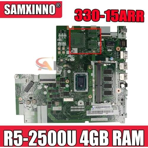 For Lenovo 330-15ARR laptop motherboard NM-B681 motherboard CPU R5-2500U RAM 4GB tested 100% working FRU 5B20R34285 5B20R34278