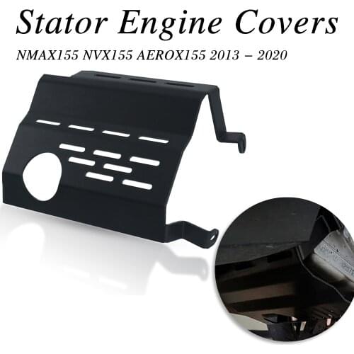 For Yamaha NMAX155 NVX155 AEROX155 2013-2020 2019 2018 2017 2014 Motorcycle Scooter Stator Engine Protection Cover NMAX NVX 155