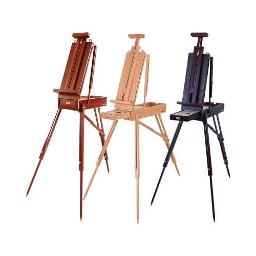 Beech Wood Small Oil Paint Easel For Artist Drawing Easel Set Female Portable Easel Stand For Girls