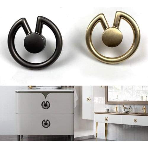 Creativity Door Knobs and Handles for Kitchen Cabinet Cupboard European Furniture Handles Drawer Pulls Furniture Hardware