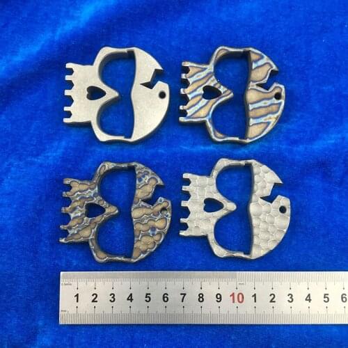 LEMIFSHE tarsier custom TC4 titanium outdoor camping pocket EDC gear tool bottle opener