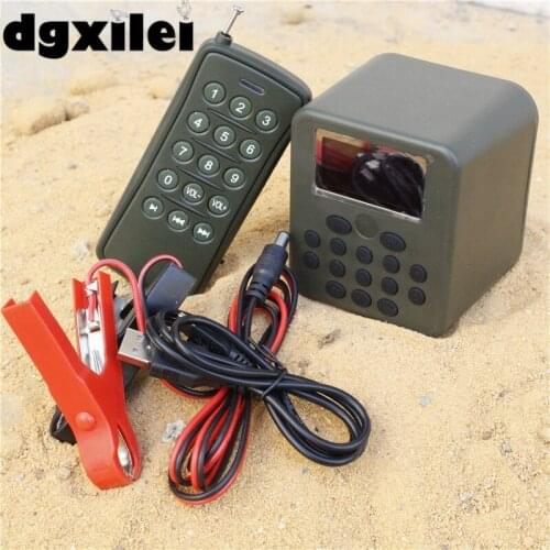 High-power 210 Bird Sounds 50W Hunting Mp3 Bird Caller Player Decoy Loud Speaker With Remote Controller