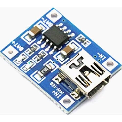 Brand new 18650 TP4056 Lithium Battery Charger Module Charging Board With Protection Dual Functions 5V 1A Li-ion