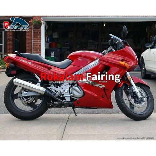 Aftermarket Fairing For Kawasaki ZZR250 1990 2007 ZZR 250 90 91 92 95 98 99 00 02 05 07 Red ABS Sport Motorcycle Body Kits